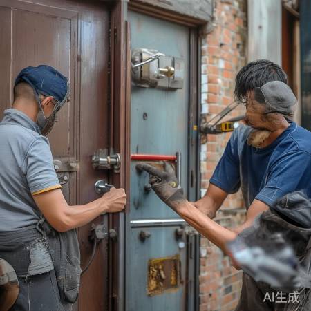 塘沽锁修门装，技术精湛服务佳。