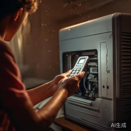 空调遥控器安全使用,定期清洁。