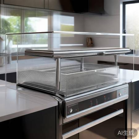 新型集成灶，防油网控油技术，解