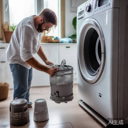 洗衣机保养：滤网排水泵定期清。