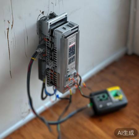 温度传感器损坏，需更换专业维修