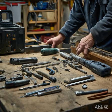 组装保险柜必备工具集