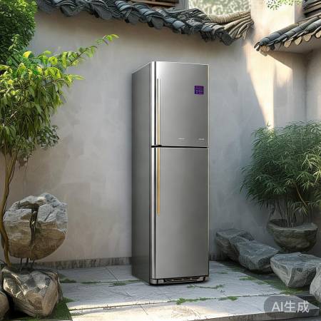 庭院冰箱适中，美观不占空间。