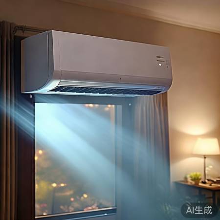 空调挡风板调节，面积大选可调。