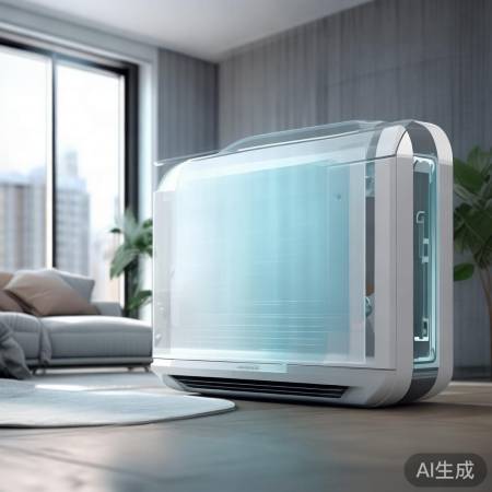 智能空调挡风板，自动调节风向，