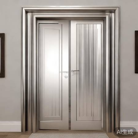 门框材质选钢铝，坚固耐锈预算宜