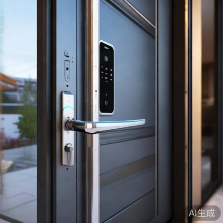 智能锁防盗门，时尚实用新选择