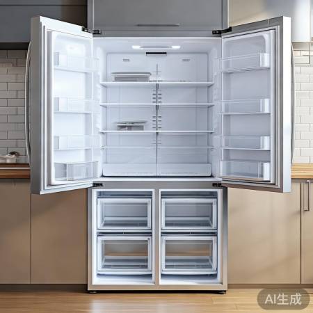 美的508冰箱，人性化布局，分