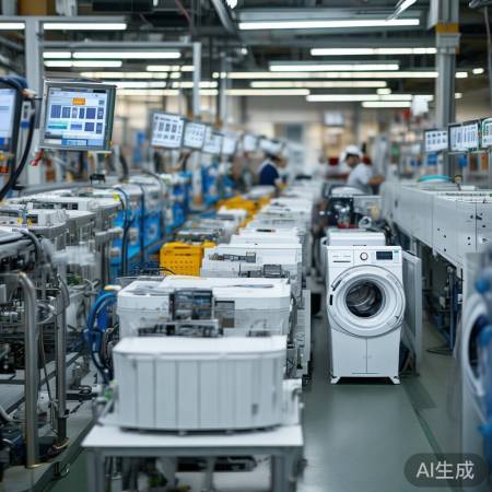 折叠洗衣机生产线揭秘