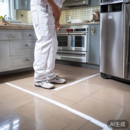 确定油烟机安装位,确保水平远离