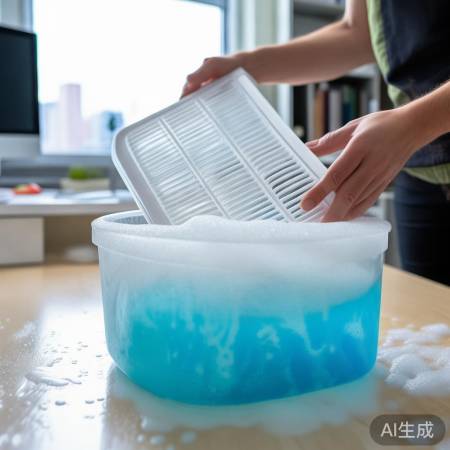 空调滤芯清洗步骤