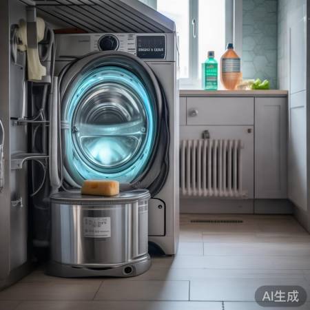 洗衣机保养防菌，定期清洁。