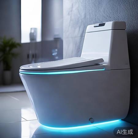 智能马桶：自动冲水SPA体验，