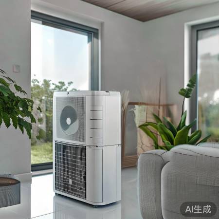 空气能热泵探头,节能舒适眼。