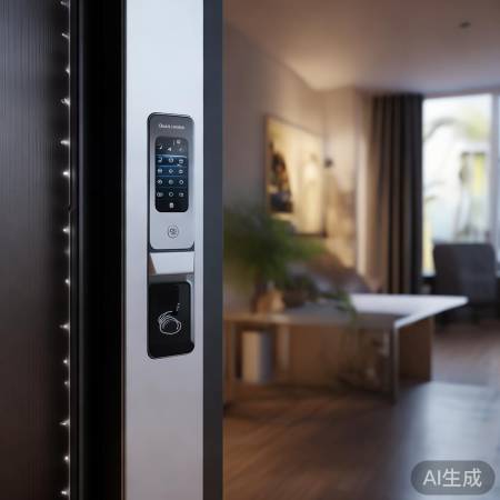 指纹锁联网，随时随地掌控家门。