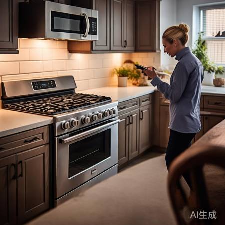 “华帝灶具，质保无忧修！”