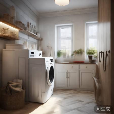 洗衣机水龙头朝向无绝对,宜自选