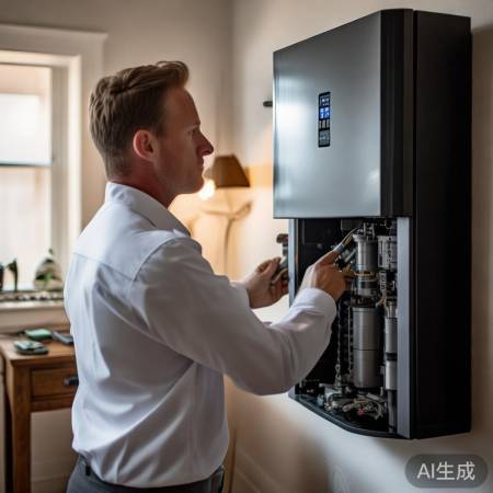 “壁挂炉定期保养，专业人士指导