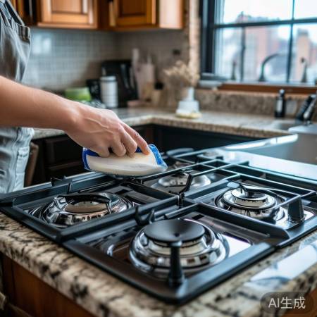 燃气灶架子清洁，恢复光亮新技巧