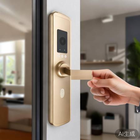 小米智能锁，人脸指纹解锁，高性