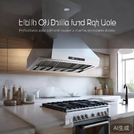 “全封闭风道,华帝静音吸烟机”