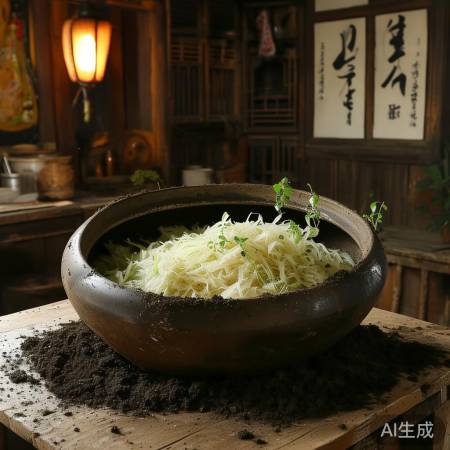 传统泡菜保鲜：阴凉通风或土中埋