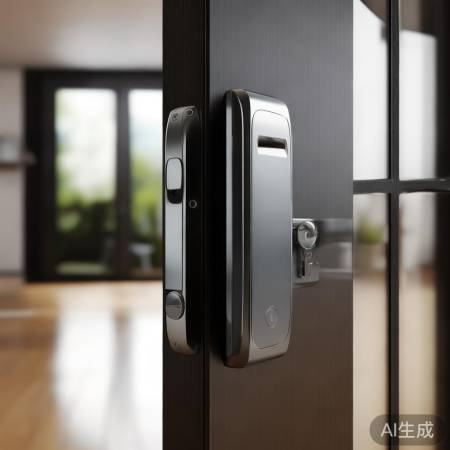 静音智能锁,长续航,夜归不打扰