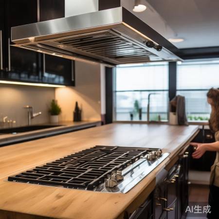 抽油烟机自清洁,轻松除油污异味