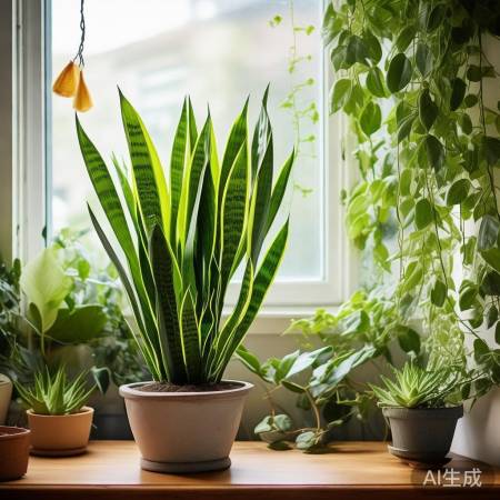 植物净化空气,美化家居。