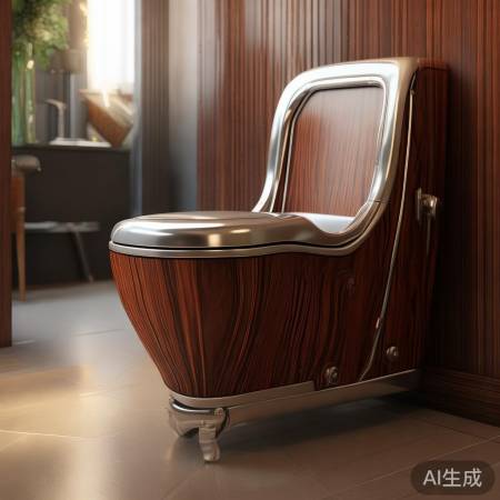 壁挂复古马桶，文艺省空间