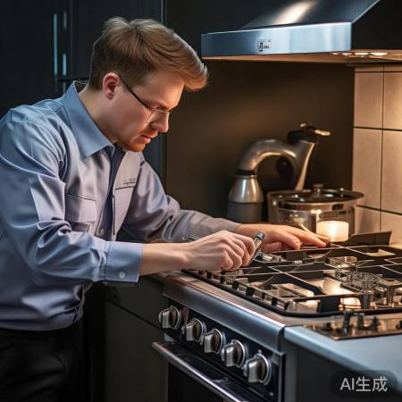 燃气灶维修:常规与深度服务。