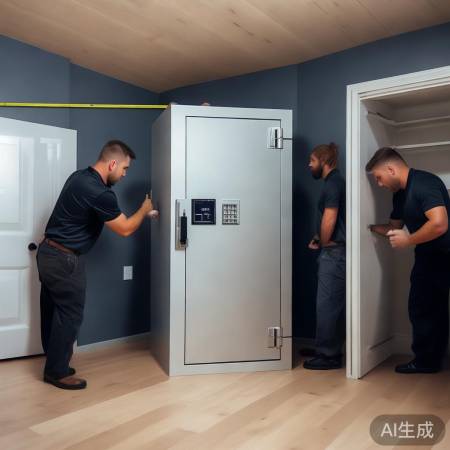 安装保险柜前,备足空间,防裂缝