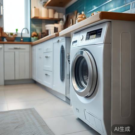 壁挂式洗衣机,节省空间,环保节