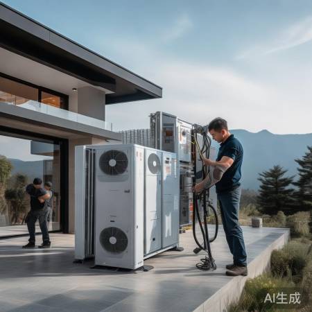 王师傅专攻大型商用空调安装，技