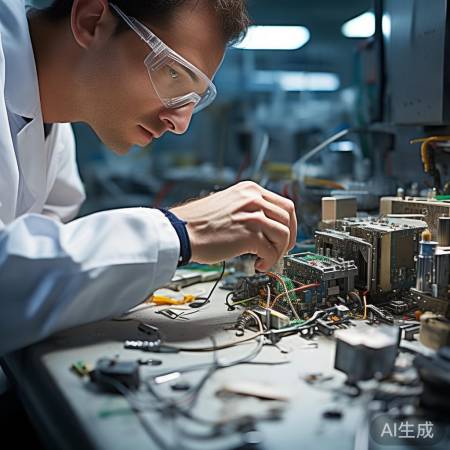 自锁开关故障，换元件或开关