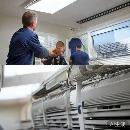 中央空调宜通风亮处安装