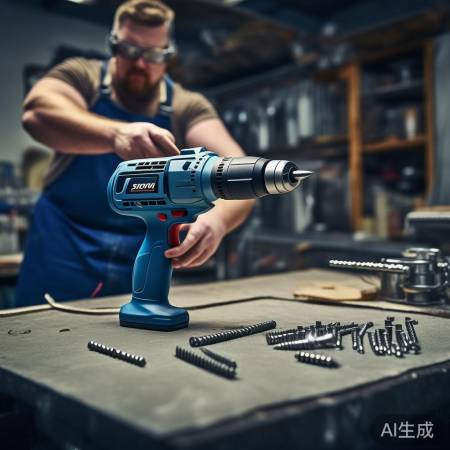 “电钻神器，安装防盗门必备！”