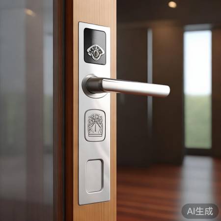 “简约大方指纹锁，提升家居格调