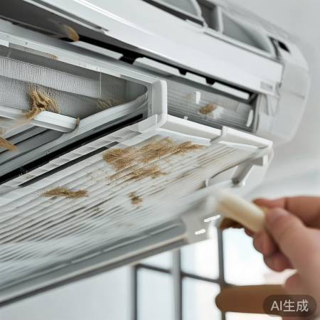 空调制冷差？过滤网清洁是关键！