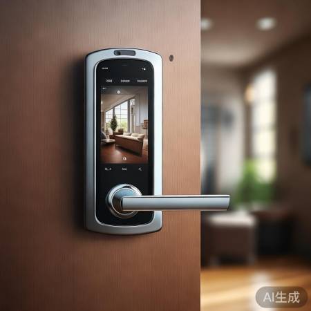 智能锁实时监控报警，安全守护家