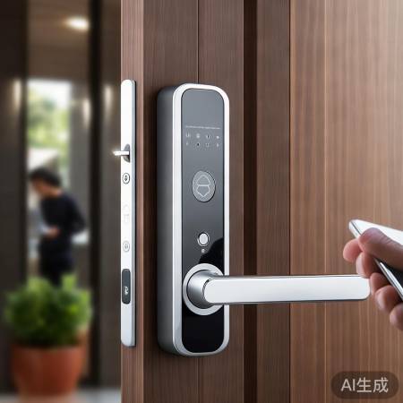 “智能门锁,安全便捷,远程掌控