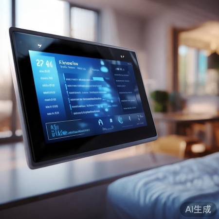 智能触控屏，便捷掌控家居环境。