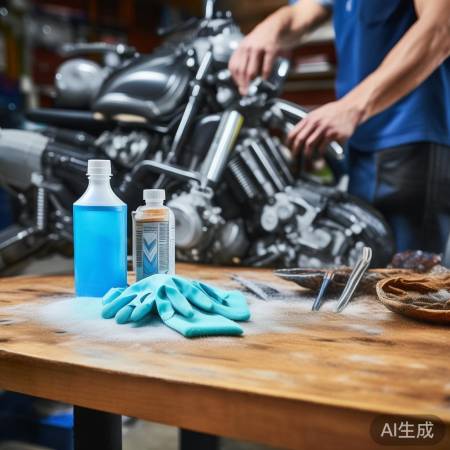 准备清洁工具，断电，清洗进行中