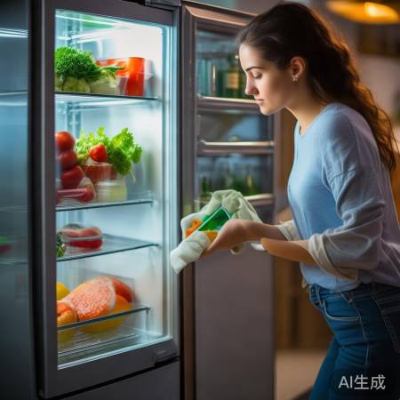 定期清冰箱，分类处理，安全卫生