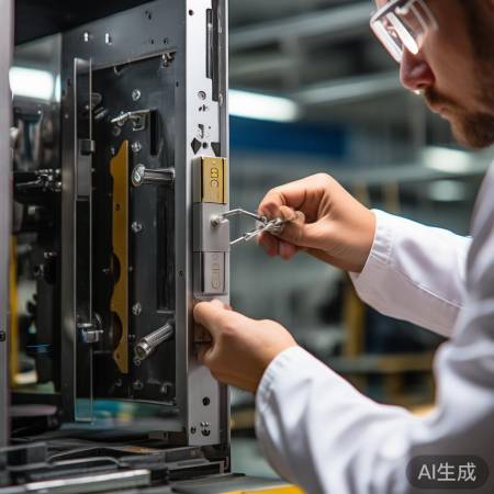 安装面板，吻合拧紧螺丝