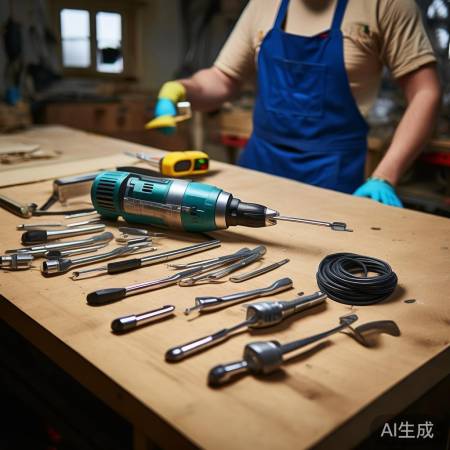 安装必备工具，按步骤操作