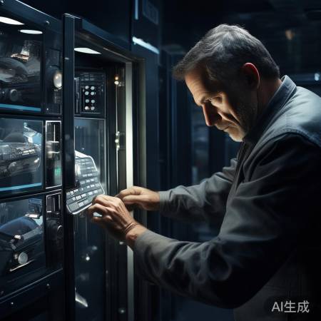 范伟展开保险柜，疑藏隐私曝光。