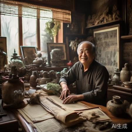 范伟低调收藏，传承中华传统文化