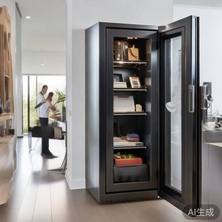 智能家居保险柜隔断，灵活调整。