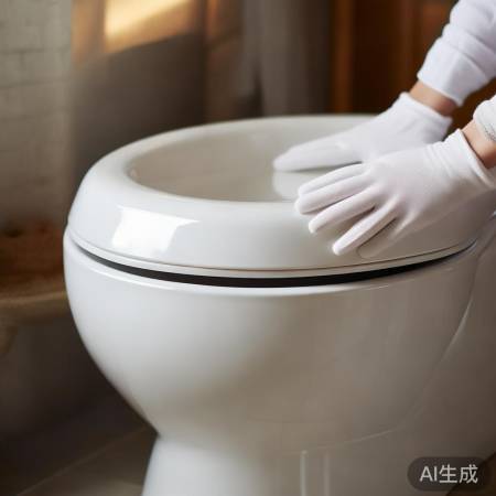 小心轻放，避免马桶裂纹